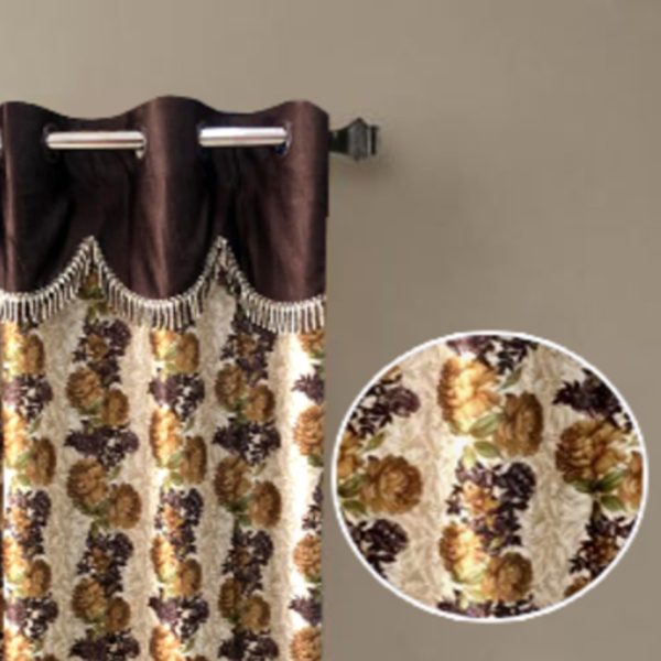 Brown Curtain from Ganapati Industries